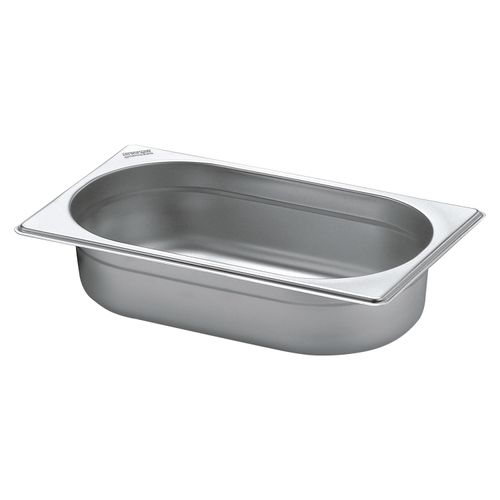 Cuba Gastronômica 1/4 Profundidade 65 mm Tramontina em Aço Inox sem Alça