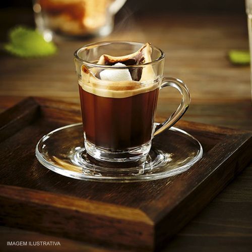 Xícara de Café Americano Nadir com Pires 90 ml