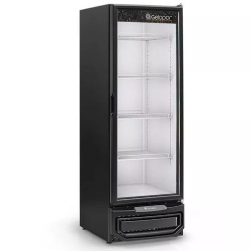 Refrigerador Expositor Vertical 577 Litros GPA57-PR Preto 220v Gelopar
