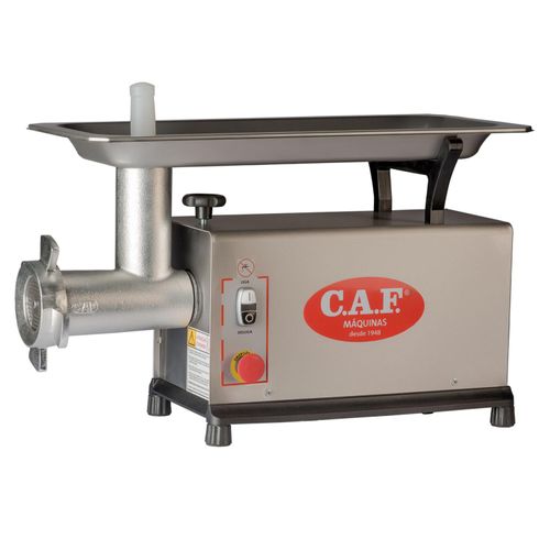 Moedor de Carne Boca CAF em Aço Inox Bivolt
