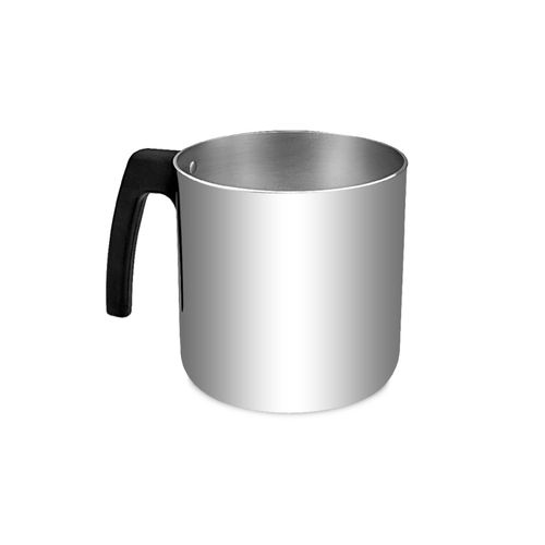 Caneca Hotel 12 cm ABC com Cabo de Baquelite em Alumínio 1,2 Litros