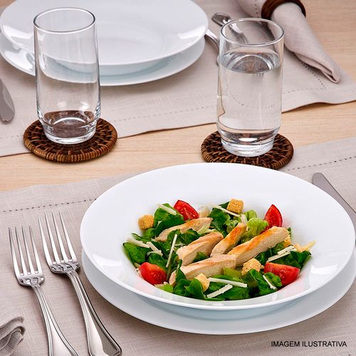 Prato Raso Menu Duralex 31 cm