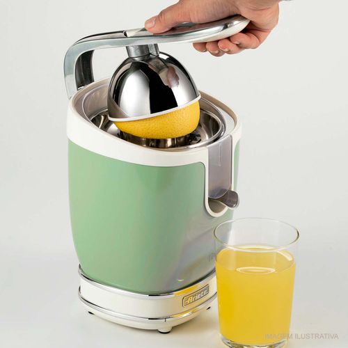 Espremedor Frutas Vintage Ariete Verde 127v