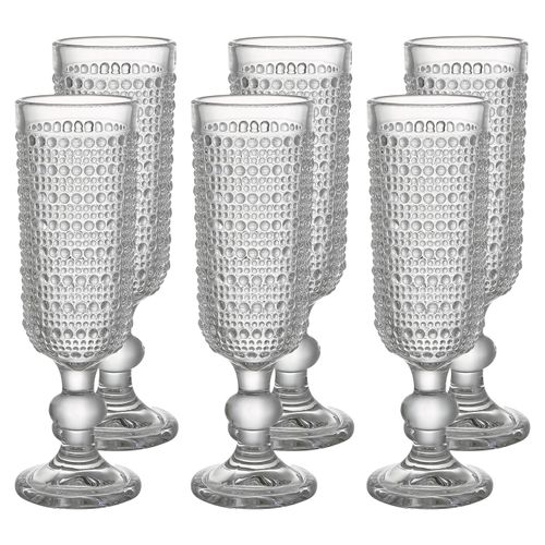 Jogo de Taça Espumante Esfera Haus 150 ml com 6 Peças