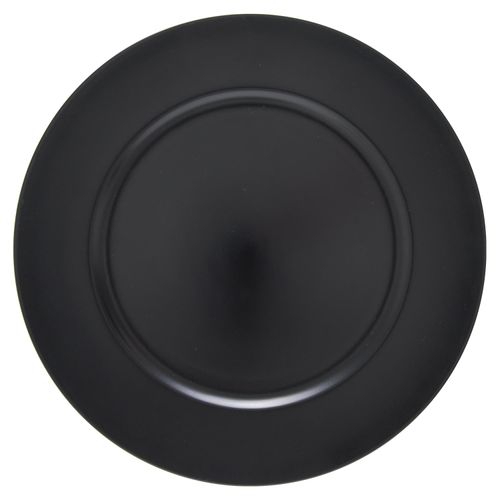Sousplat Redondo Basic Preto 33 cm Copa