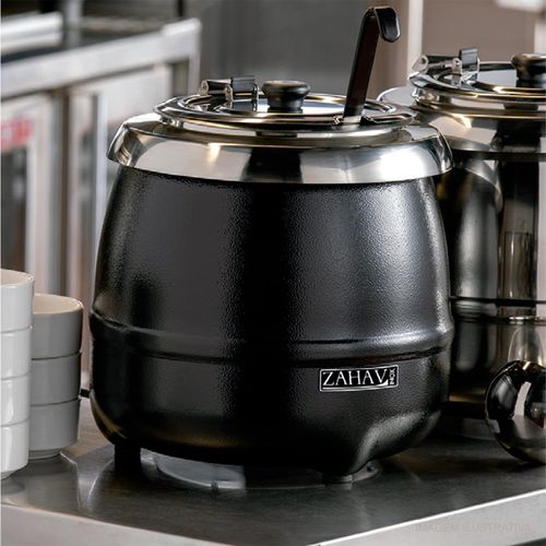 Sopeira Elétrica Zahav 10 Litros Preta 220v