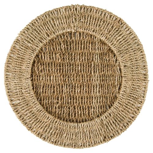 Sousplat Redondo Detroit Fiber 38 cm Copa