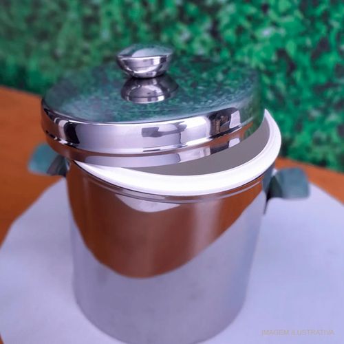 Balde de Gelo Térmico Brinox Suprema 1,5 Litros com Tampa