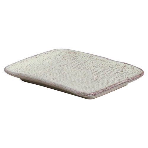 Travessa Retangular Juta Pistache Porto Brasil 14x18 cm