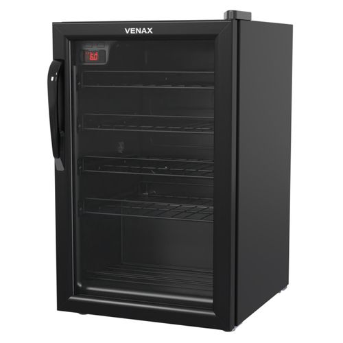 Adega NGV Venax 100 Litros para 24 Garrafas Preto Fosco 127v