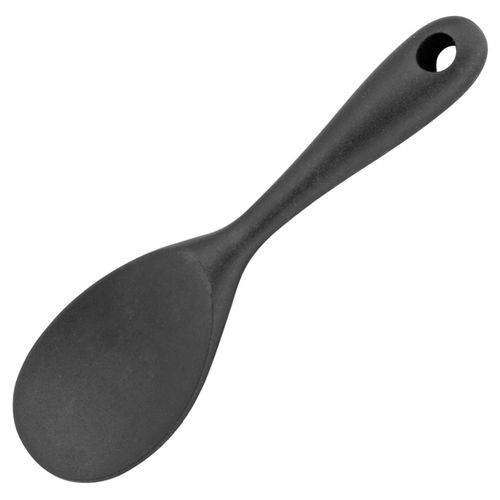 Colher de Silicione Uny Home Preta 22,5x7 cm