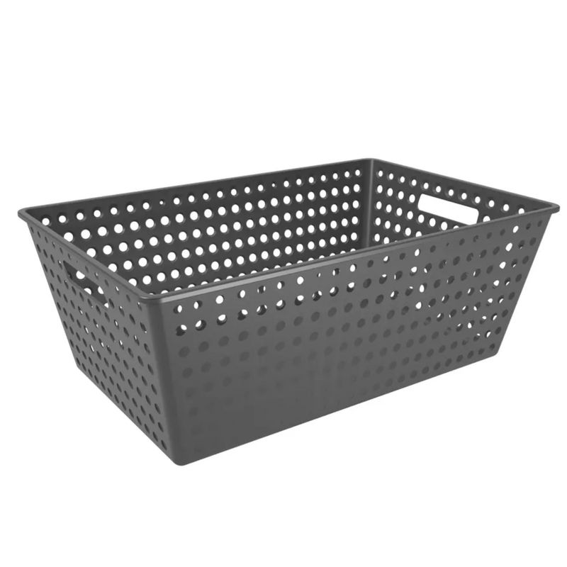 Cesto_Organizador_Coza_One_386_Litros_Cinza_Chumbo_1075491