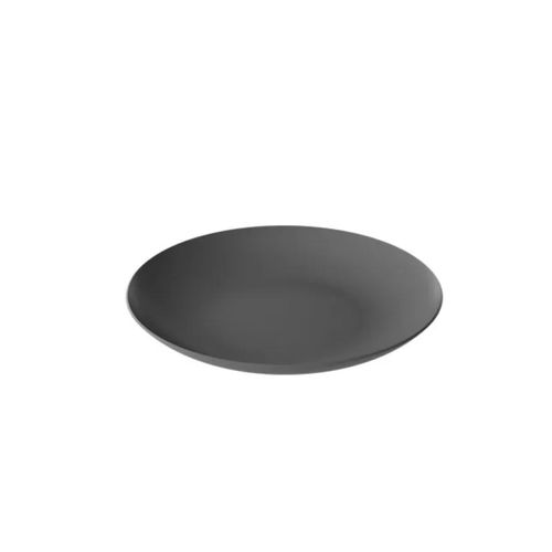 Prato para Sobremesa Redondo Coza Cozy Cinza Chumbo