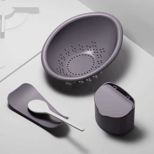 Saleiro Cozy 500g Coza Cinza Chumbo