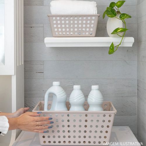 Cestão Organizador Coza One 38,6 Litros Light Gray