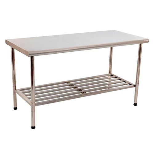 Mesa de Aço Inox Imeca 190x70 cm
