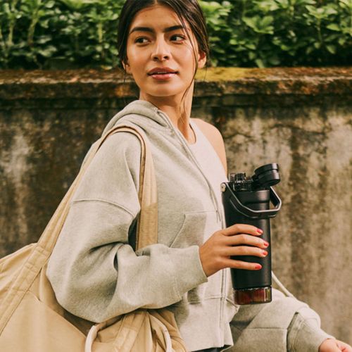 Garrafa Térmica Activate Shaker Stanley 591 ml Black