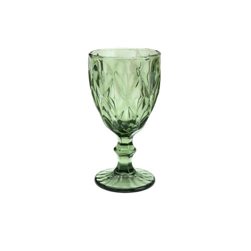 Taça para Água Diamond Lyor Verde 350 ml