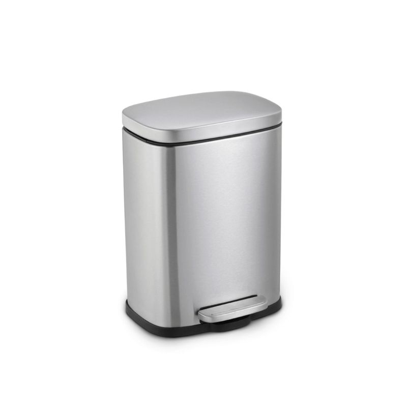 Lixeira_Retangular_Escovada_Nobre_5_Litros_com_Pedal_1079931