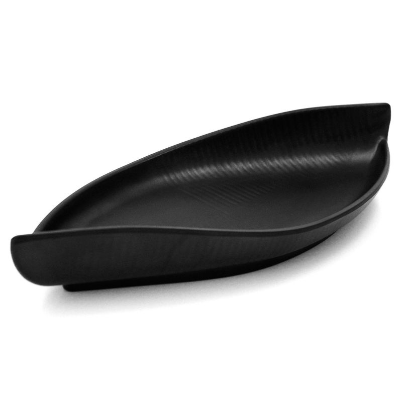 Travessa_Oval_Sushi_Gourmet_Mix_em_Melamina_Preta_28_cm_51480