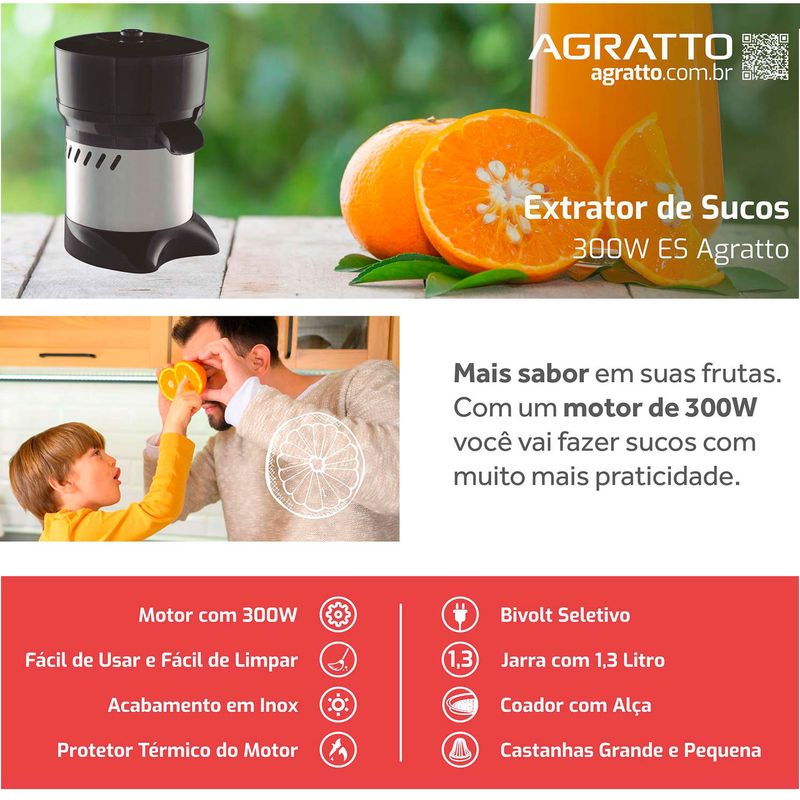 Extrator_de_Suco_Agratto_300w_Bivolt_153137