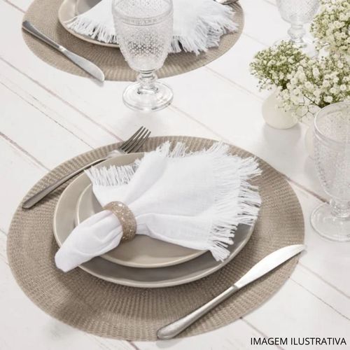 Serviço Americano Serenity Cimento Coza 38 cm