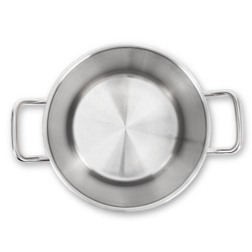 Caçarola Alta Inox Pro Brinox 28 cm 10 Litros sem Tampa