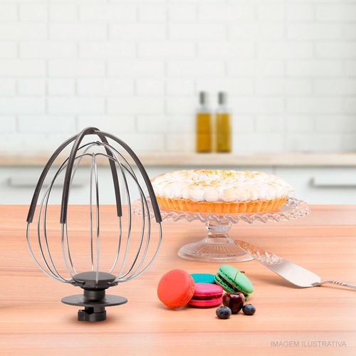 Batedeira Planetária Super Chef KM00 Arno 5 Litros com 15 Velocidades 127v Branca