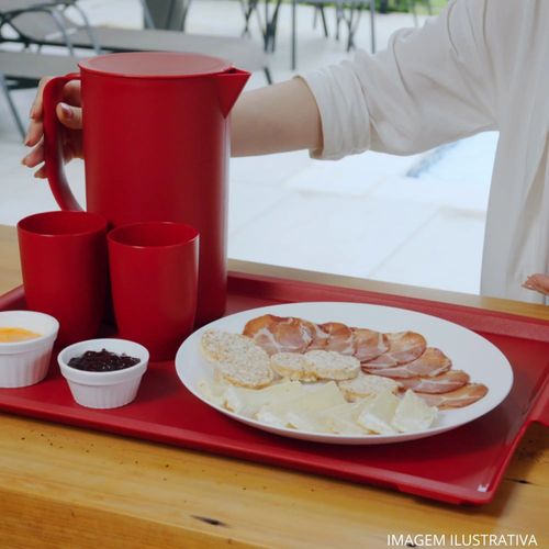 Jarra Cozy Coza Cinza Chumbo 2 Litros com Tampa