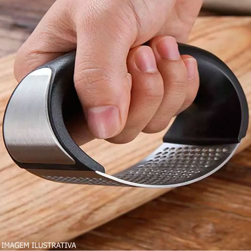 Espremedor de Alho Circular Manual Uny Home