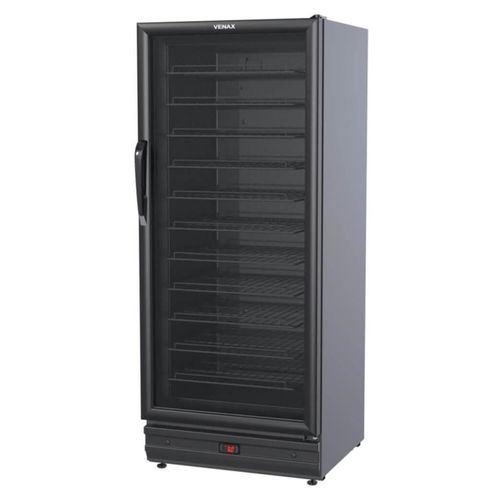 Adega Venax 285 Litros para 83 Garrafas Preto 127v