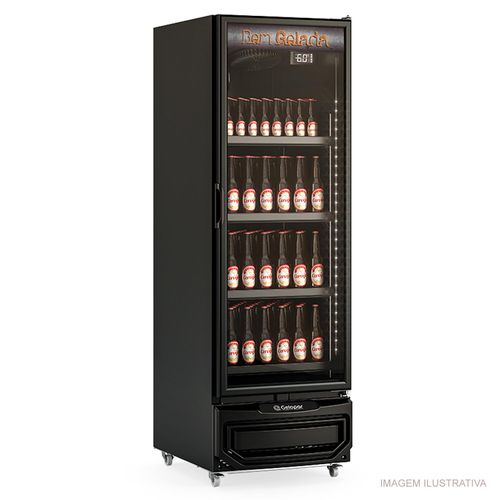 Cervejeira 578 Litros GCB-57VLC PR Gelopar com Porta de Vidro 220v