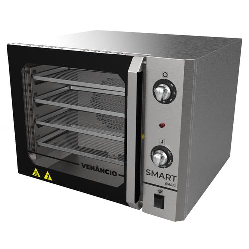 Forno Convector Smart Basic FCSB4E-ININ Venâncio com 4 Esteiras 220v