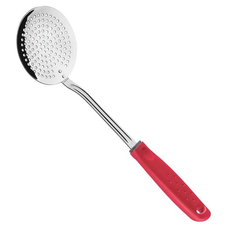 Espumadeira_Utilit_Tramontina_em_Ao_Inox_com_Cabo_Vermelho_211360