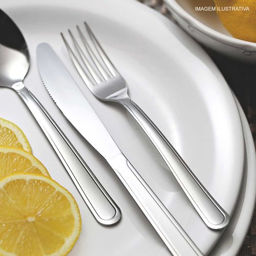 Colher de Mesa Búzios Tramontina em Aço Inox