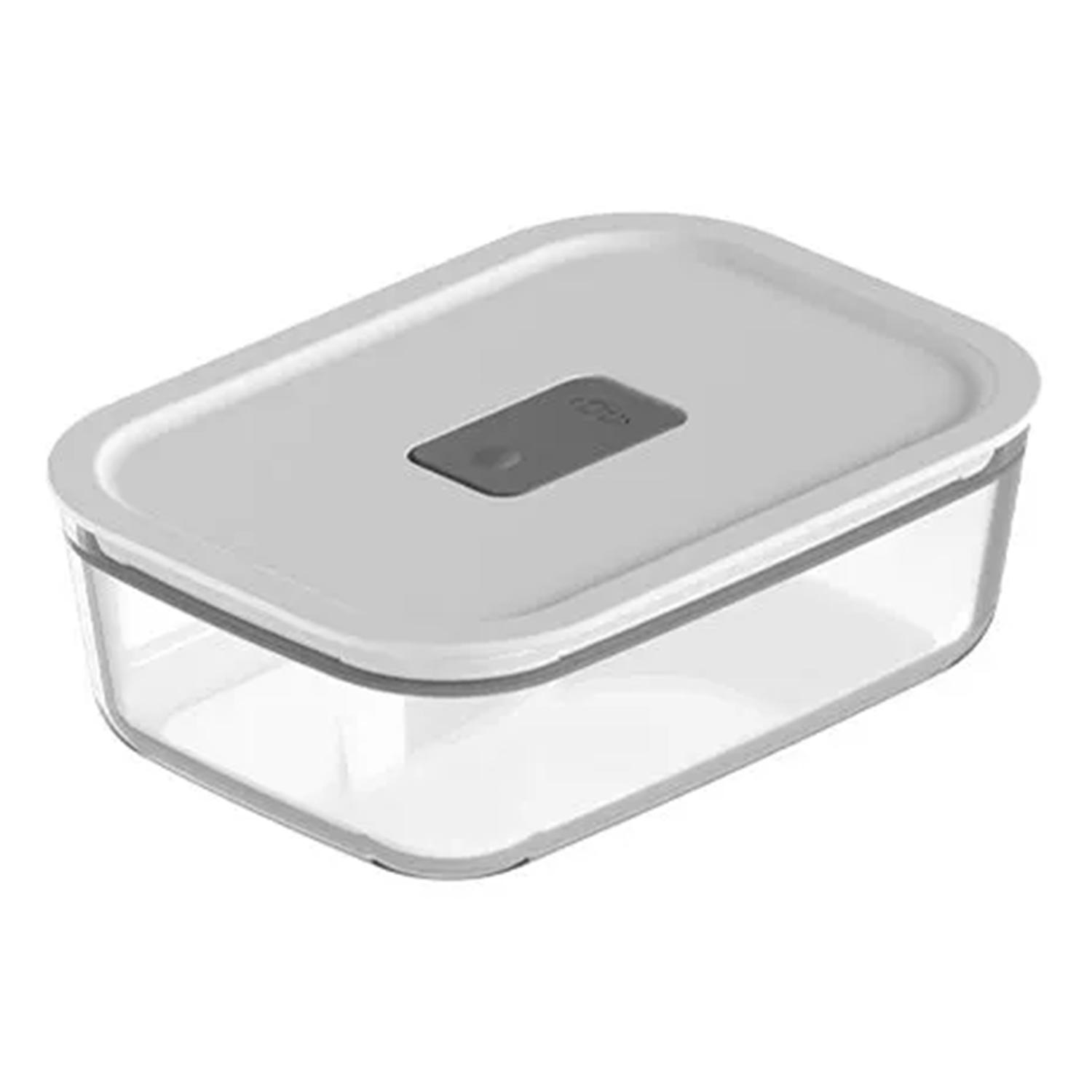 Pote de Vidro Hermético Retangular Fresh Lock 850 ml