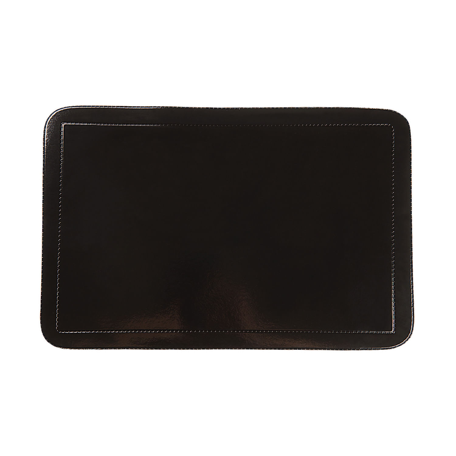 Serviço Americano Retangular de PVC Preto 29x44 cm Copa