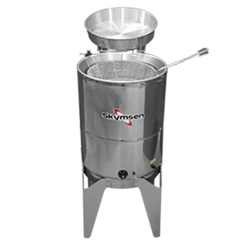 Fritadeira Elétrica Água e Óleo Skymsen em Aço Inox 220v
