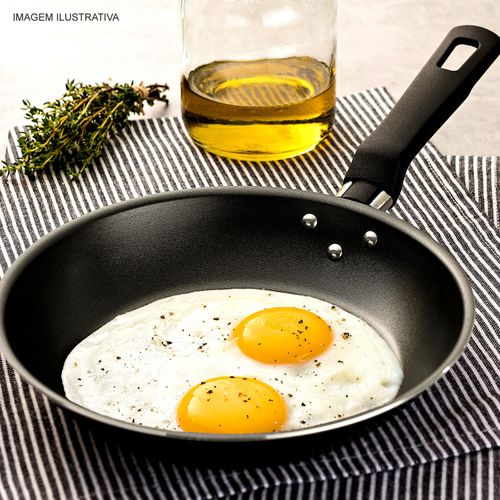 Frigideira Loreto Tramontina de Alumínio 18 cm com Revestimento Interno Antiaderente