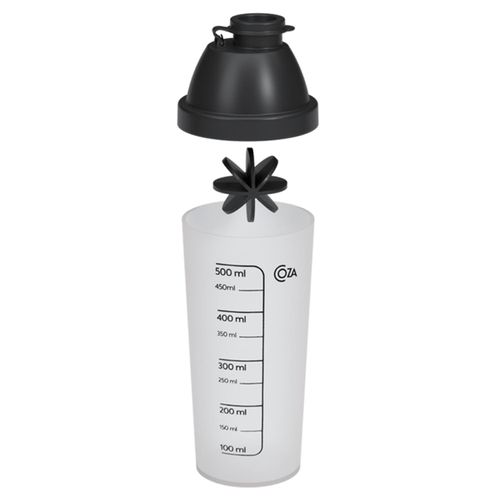 Shakeira Nutri Coza 500 ml com Tampa Preta