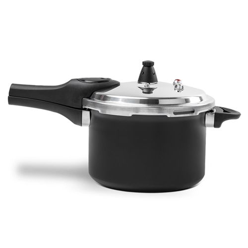 Panela de Pressão Pressure Brinox 4,2 litros com Fundo de Indução Preta