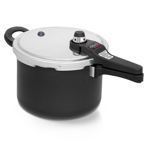 Panela de Pressão Eterna Teflon 6 Litros com Revestimento Antiaderente Nigro