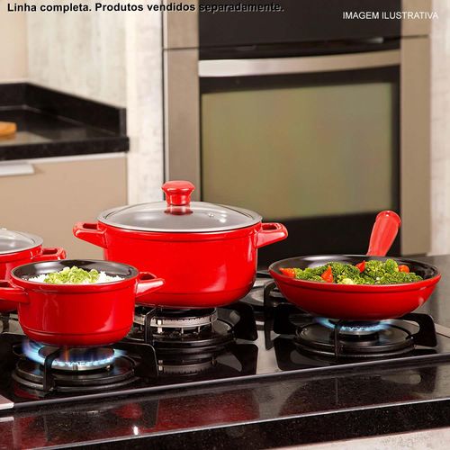 Frigideira de Cerâmica Duo Ceraflame 22 cm 1 Litro Pomodoro