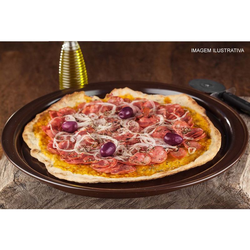 Forma_de_Pizza_de_Cermica_Ceraflame_35_cm_Chocolate_30724