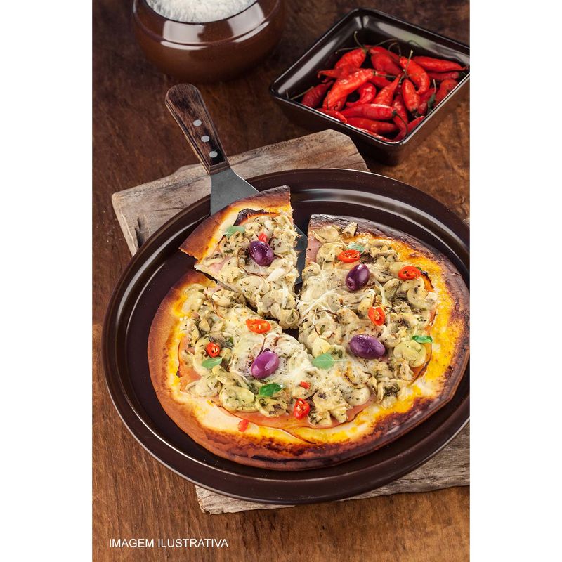 Forma_de_Pizza_de_Cermica_Ceraflame_35_cm_Chocolate_30726