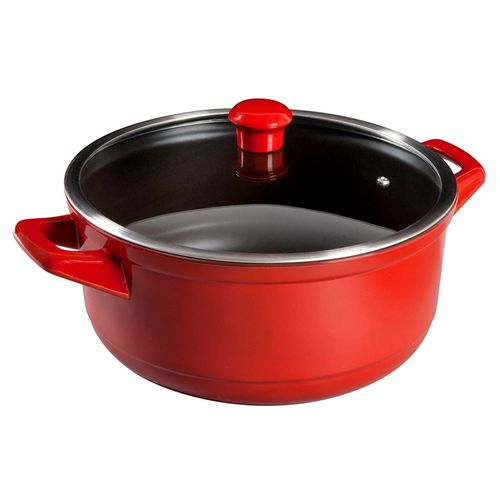 Caçarola de Cerâmica Duo Ceraflame 28 cm 6 Litros Pomodoro
