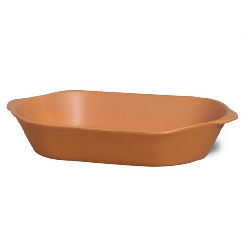 Assadeira Oval Nova 20x12x4,5 cm Terracota