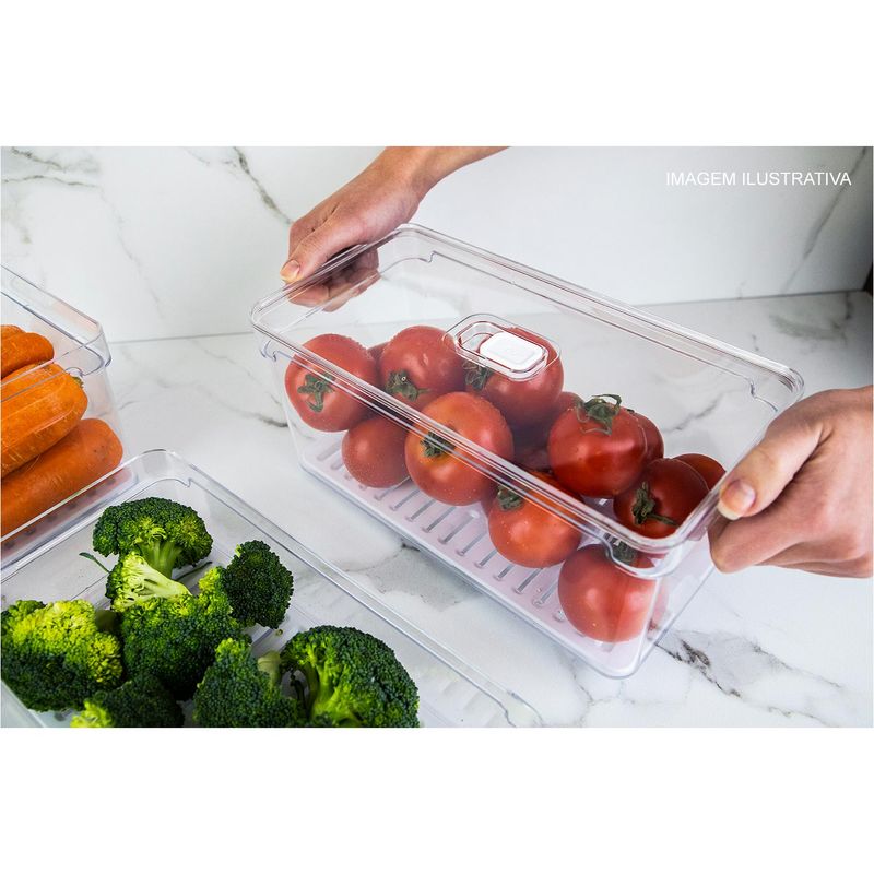 Organizador_de_Geladeira_Clear_Fresh_OU_com_Escorredor_Interno_5_Litros_221724