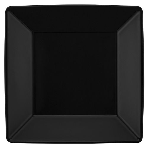 Prato Fundo Quartier Black Quadrado Oxford 21x21 cm