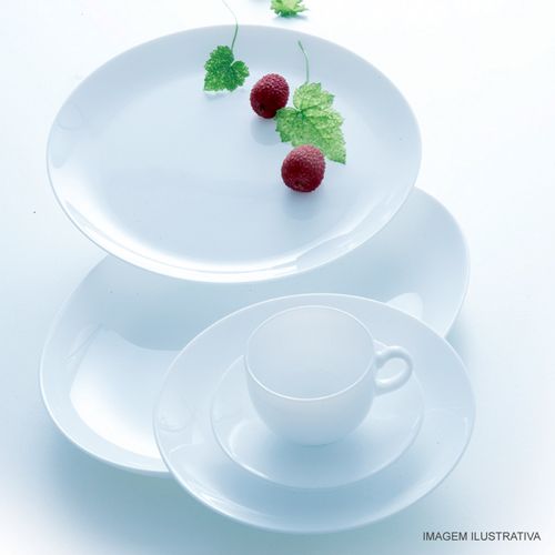Prato Raso Diwali Luminarc 27,3 cm Branco